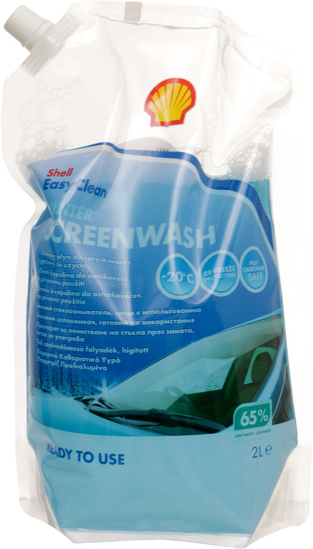 Рідина для склоомивоча SHELL, зима, -20 °С, 2л